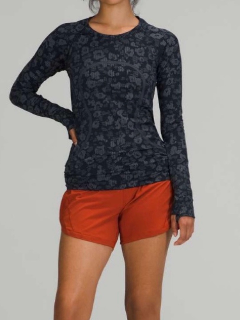 Lululemon Swiftly Tech Long Sleeve 2.0 Size 4 Dappled Floral Tee